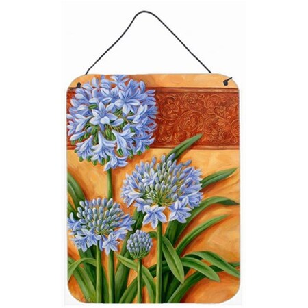 Carolines Treasures Agapanthus by Judith Yates Wall or Door Hanging Prints JYJ0072DS1216